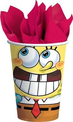 Cups-SpongBob-Paper-9oz-8pk