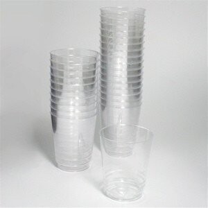 Shot Glass-Clear-Plastic-29.5ml-30 pk