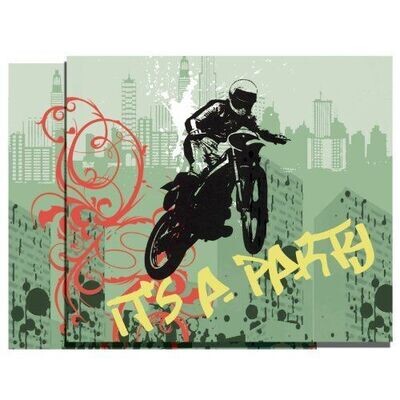 Invitations- Xtreme Action-8pk