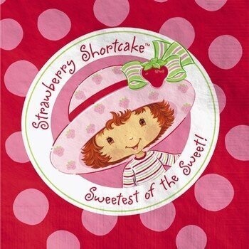 Napkin-LN-StrawBerry Shortcake-16pk-3ply - Final Sale