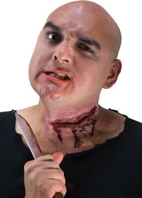 Costume Accessory-Slit Throat Effect-1pkg