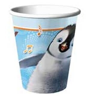 Cups-Happy Feet-Paper-9oz-8pk (Discontinued)