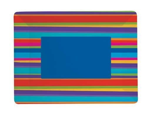 Tray-Mexican Fiesta Colorful-Plastic-14&#39;&#39;x10&#39;&#39; - (Discontinued)
