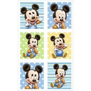 Stickers- Mickey Mouse-24pk