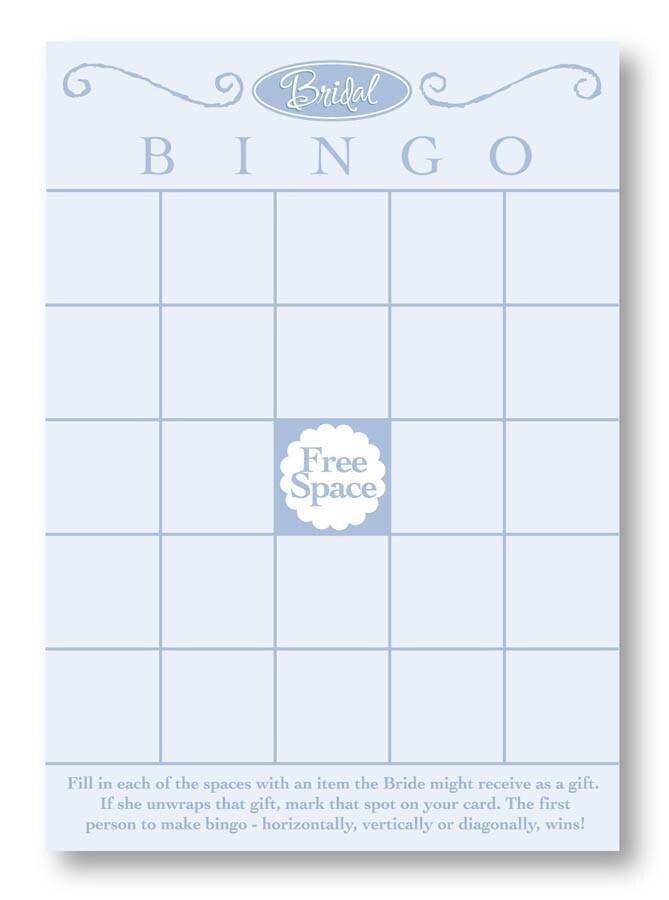 Bridal Games-Bingo