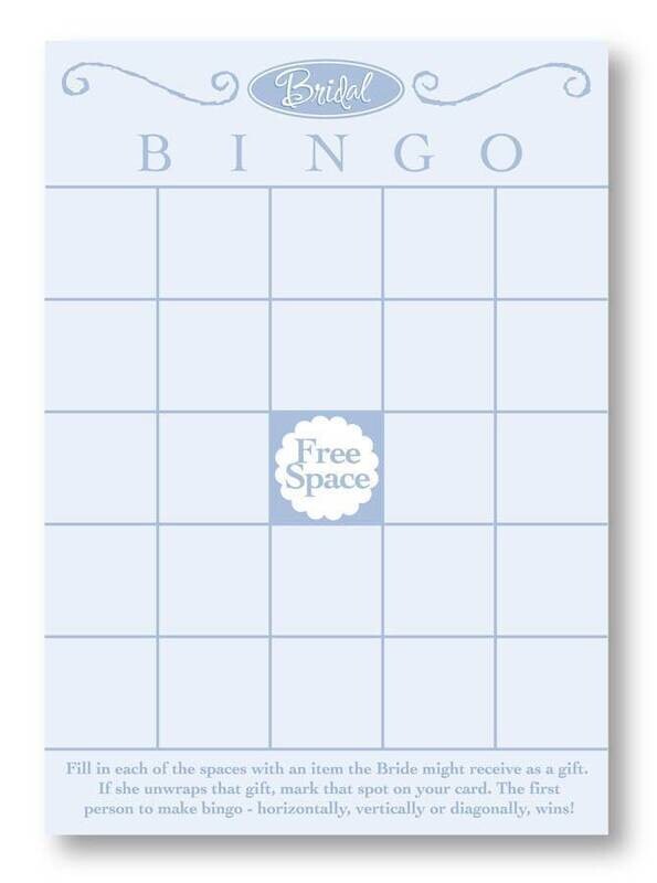 Bridal Games-Bingo