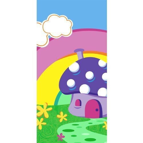 Tablecover-Rectangle-Smurfs-Plastic-54&#39;&#39;x102&#39;&#39; (Discontinued)