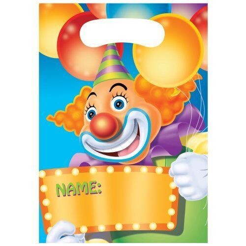 Loot Bags-Big Top Circus-8pkg