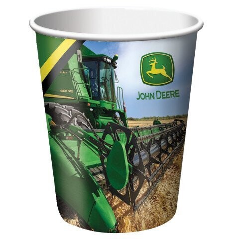 Paper Cups-John Deere-8pkg-9oz