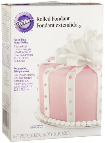 Rolled Fondant-Pastel Pink-1pkg-680g