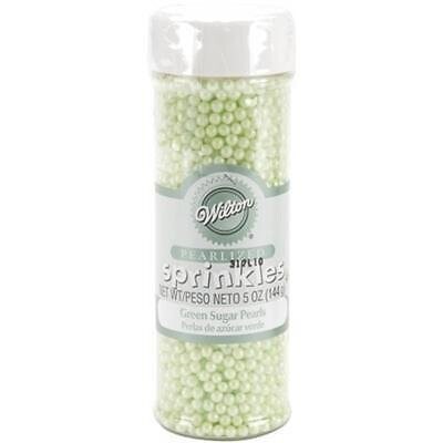Sprinkles-Mint Green Sugar Pearls-1pkg-144g