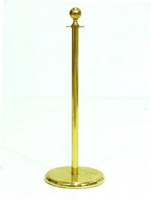 Rental-Gold Stanchion Pole-1Day