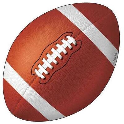 Cutout-Football-1pkg-10&quot;