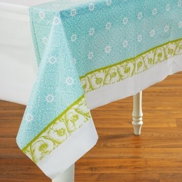 Tablecover-Rectangle-Floral Bliss-Plastic (Discontinued)