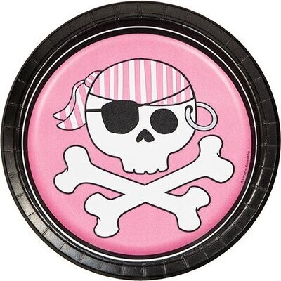 Plates-BEV-Pink Pirate-8pkg-Foil