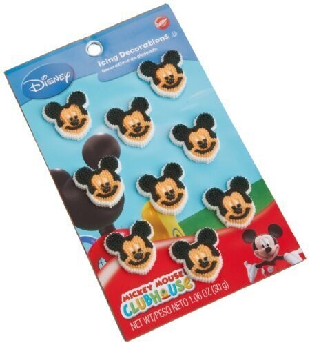 Icing Decorations-Mickey Mouse-9pcs-30g