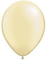 Latex Balloons-Pearl Ivory - 100pkg - 11&quot;