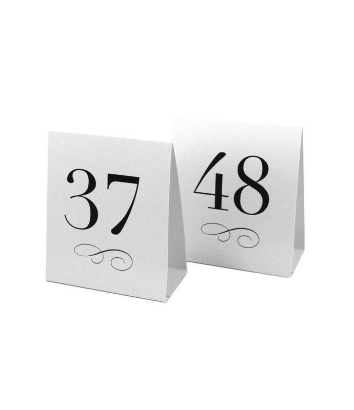 Place Cards-Table Numbers-37~48-12pk