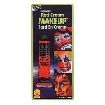 Costume Accessory-Red Cream Makeup Tube-1pkg-1oz