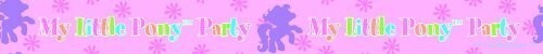Paper Crepe Streamer-My Little Pony-30ft