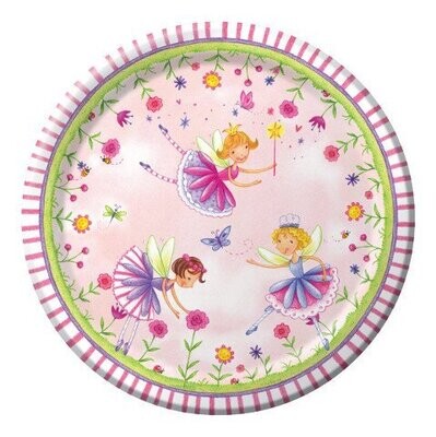 Plates-BEV-Garden Fairy-8pkg-Paper- Discontinued