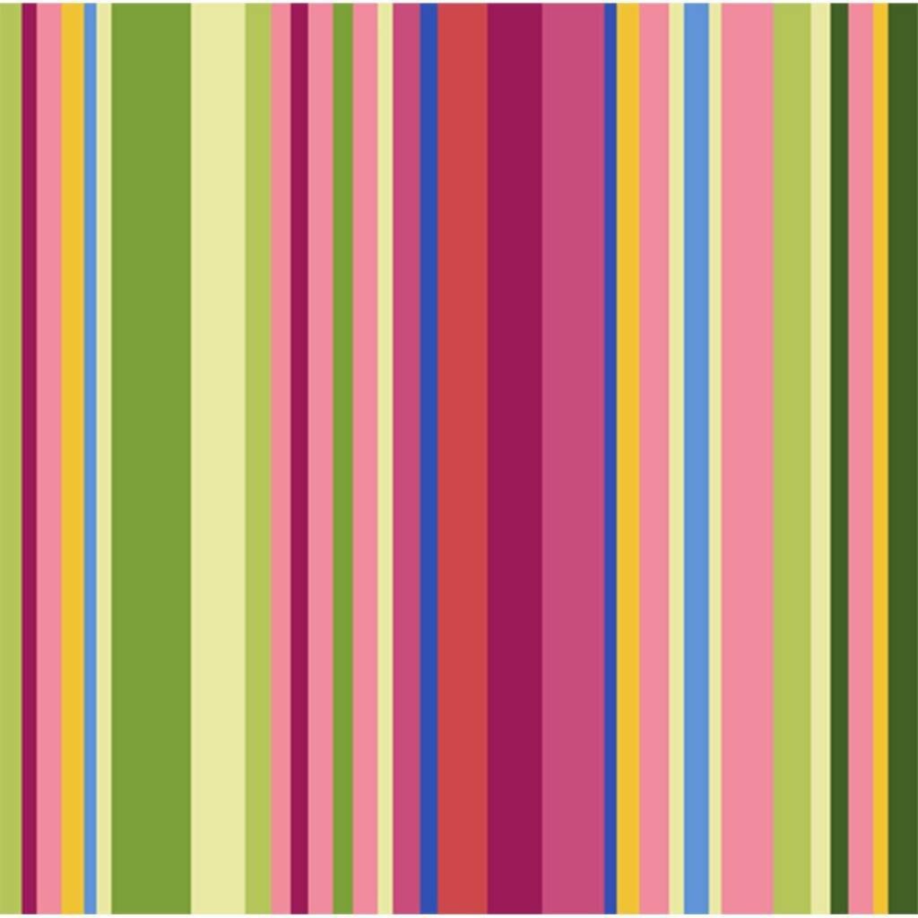 Napkins-BEV-Colorful Stripes-16pk-2ply