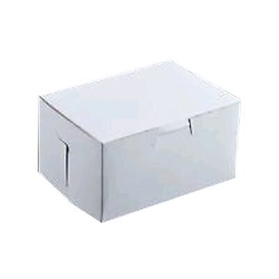 Cake Box-White-Paper-6.5&#39;&#39;x4&#39;&#39;x3&#39;&#39; **
