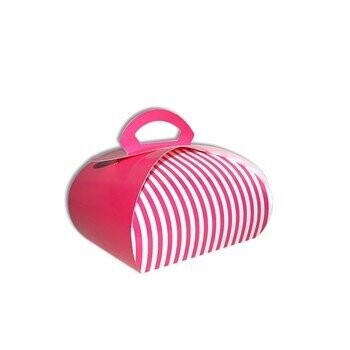 Cake Box-Fancy-Pink-Paper-7&#39;&#39;x7&#39;&#39;x4&#39;&#39;