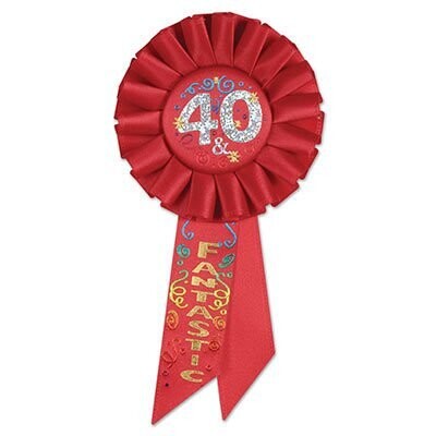 Award Ribbon-40 and Fantastic-1pkg-6.5&quot;