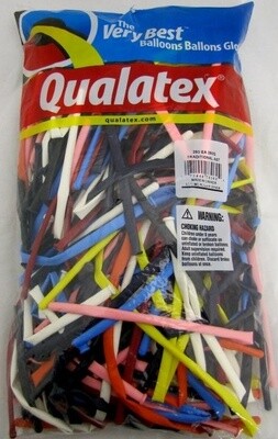 Latex Balloons-Traditional Assortment-250pkg-260Q