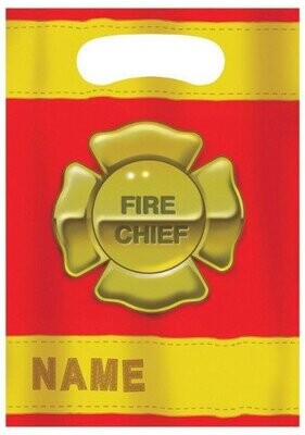 Loot Bags-Firefighter-8pkg