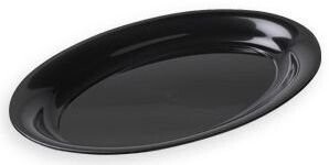 Tray-Oval-Black-Plastic-14&#39;&#39; x 21&#39;&#39;