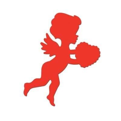 Cutout-Valentine Cupid-1pkg-18&quot;