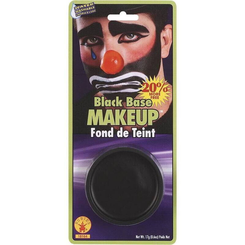 Costume Accessory-Black Base Makeup-1pkg-11.2g