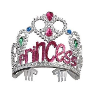 Tiara- Princess Lettering with Jewels