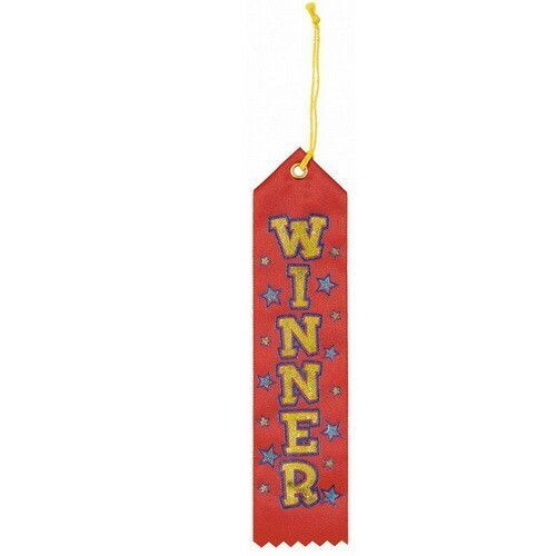 Award Ribbon-Red-Winner-8.4&#39;&#39;