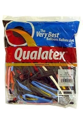 Latex Balloons-Traditional Assortment-100pkg-260Q
