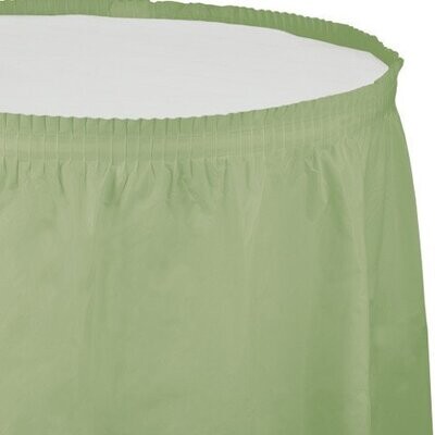 Table Skirt-Sage Green-Plastic - Discontinued