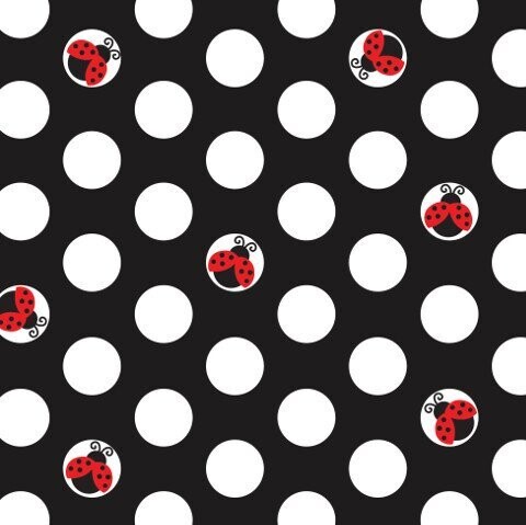 Napkins-BEV-Lady Bug-16pkg-3ply