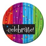 Plates - BV - Milestone Celebration - 7&quot; - 8pkg