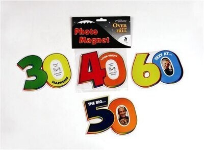 Photo Frame Magnet- 30th Birthday