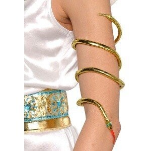 Costume-Snake Armband/Gold