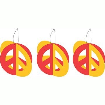 Hanging Cutouts-Groovy 60&#39;s-6pkg-7&quot;