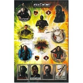Stickers-Gi Joe-34pk  (Discontinued)
