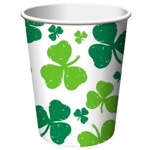 Paper Cups-St. Patrick&#39;s Day-8pkg-9oz