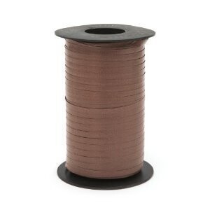 Curling Ribbon-Chocolate Brown-1pkg-500yds