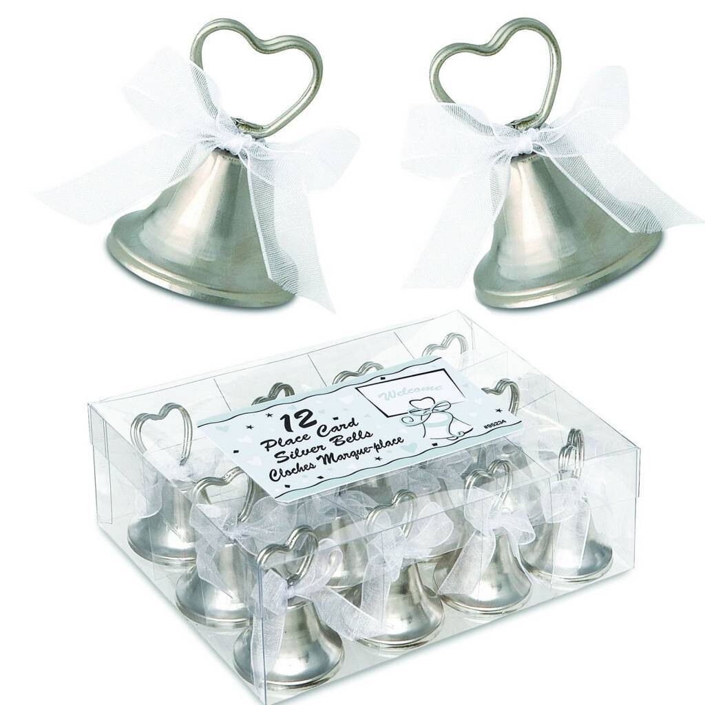 Place Card Holder - Wedding Bells