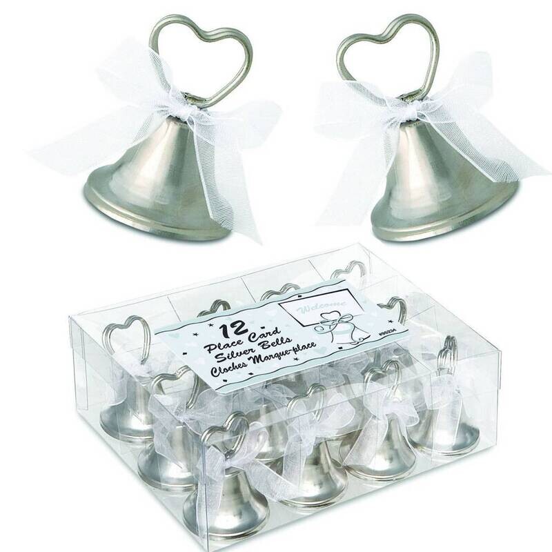 Place Card Holder - Wedding Bells