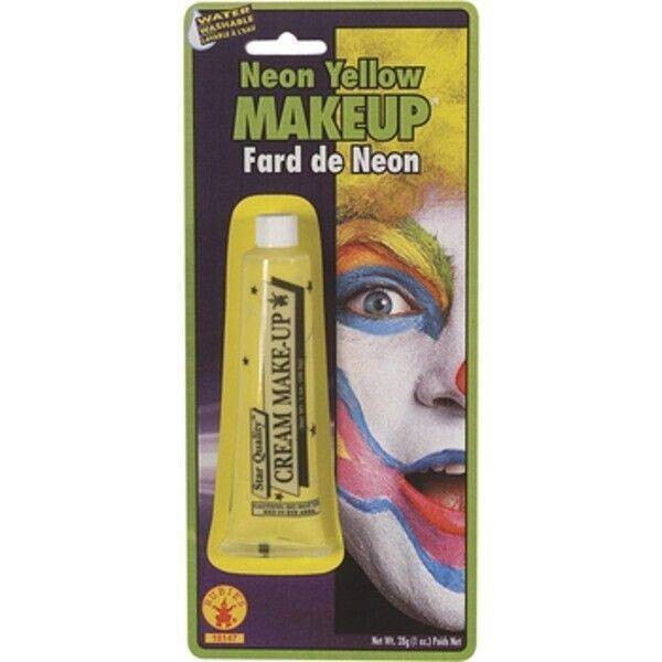 Costume Accessory-Neon Yellow Makeup Tube-1pkg-1oz