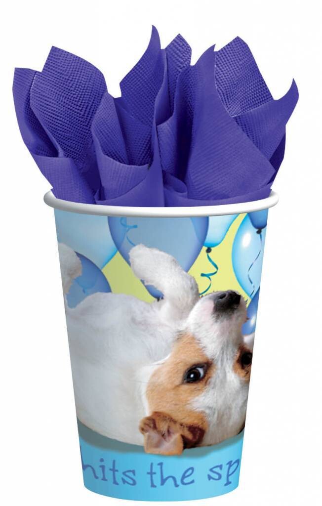 Cups-Party Pups-Paper-9oz-8pk - Discontinued